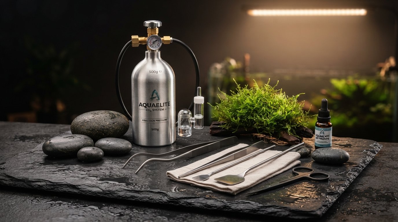 Set de 10 supape de reținere din plastic pentru sistemul CO2 al acvariului